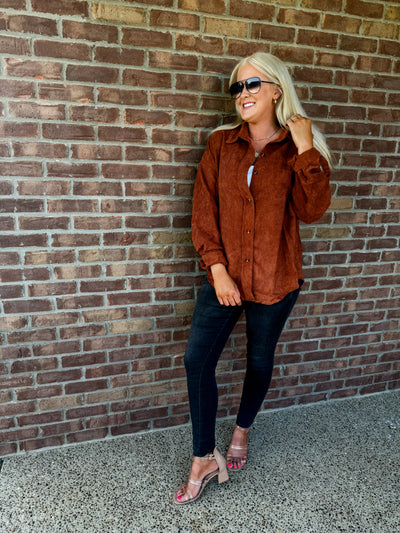 The Caramel Lane Corduroy Shirt
