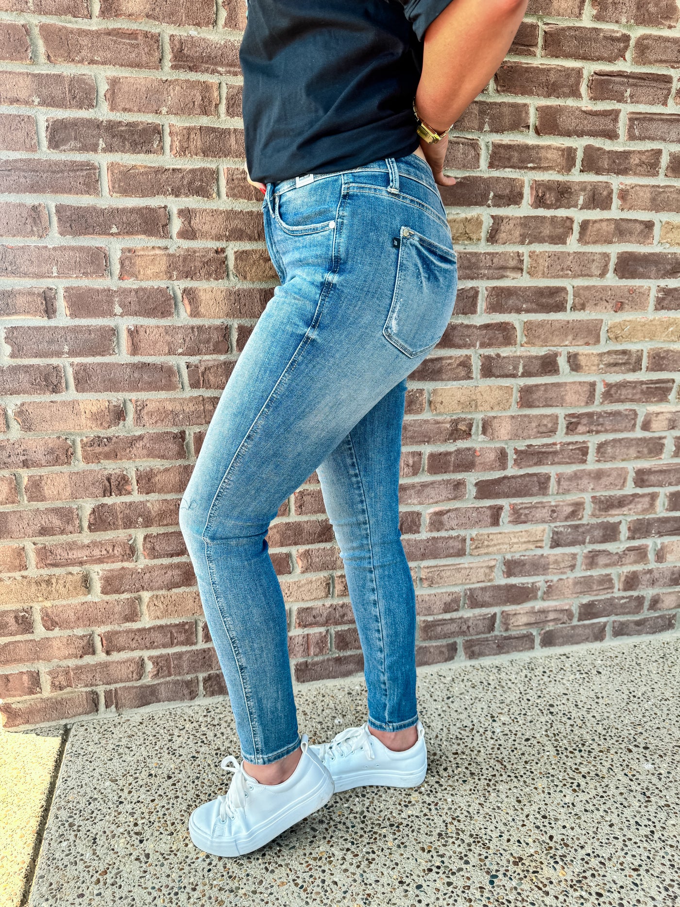 The Alicia Skinny Jean - Judy Blue High-Waisted Tummy Control Jeans