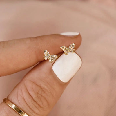 Mila Butterfly Studs