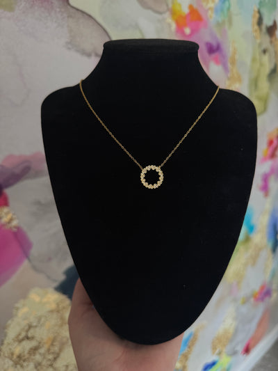 Heartbeat Halo Necklace