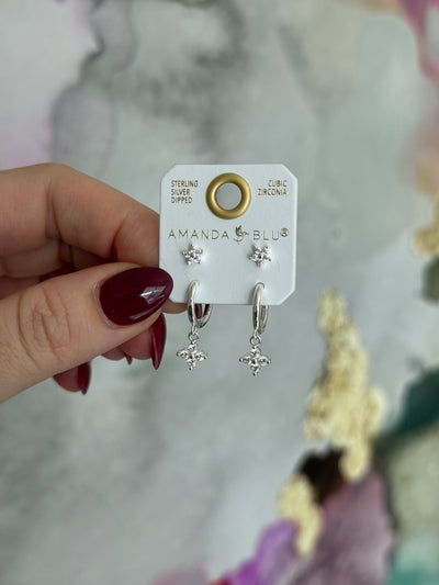 Dazzle Duo Earrings