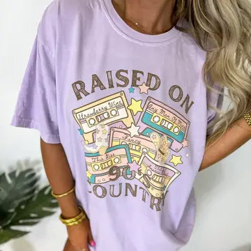 Raised On 90's Country Graphic Tee