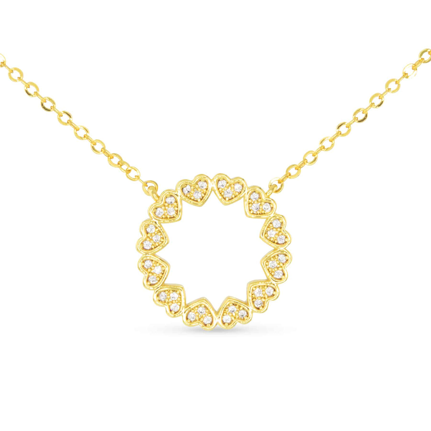 Heartbeat Halo Necklace