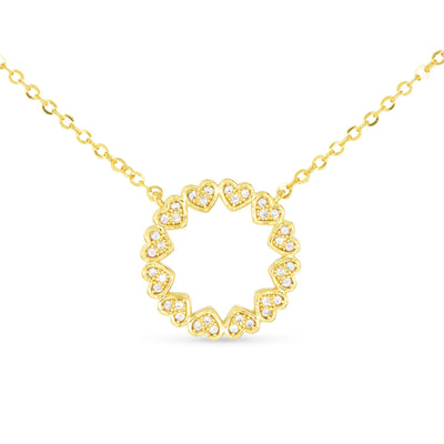 Heartbeat Halo Necklace