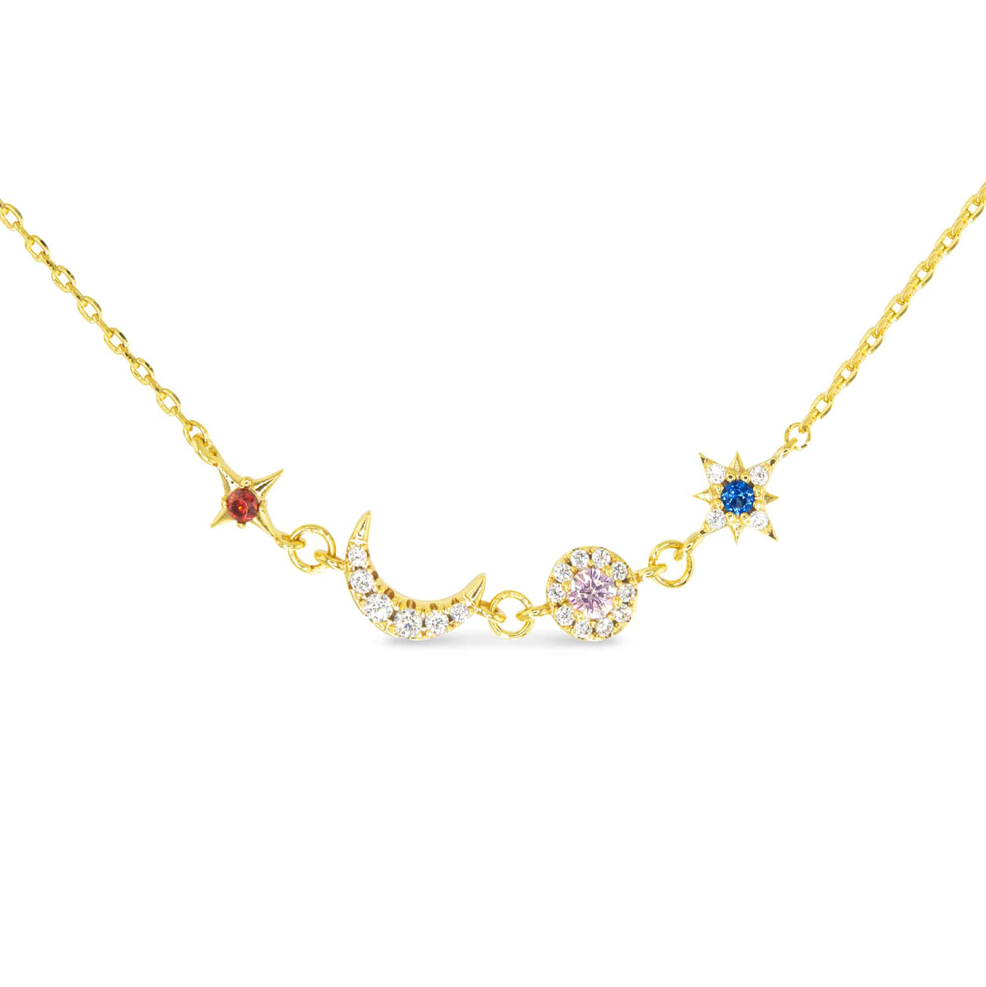 Golden Galaxy Necklace