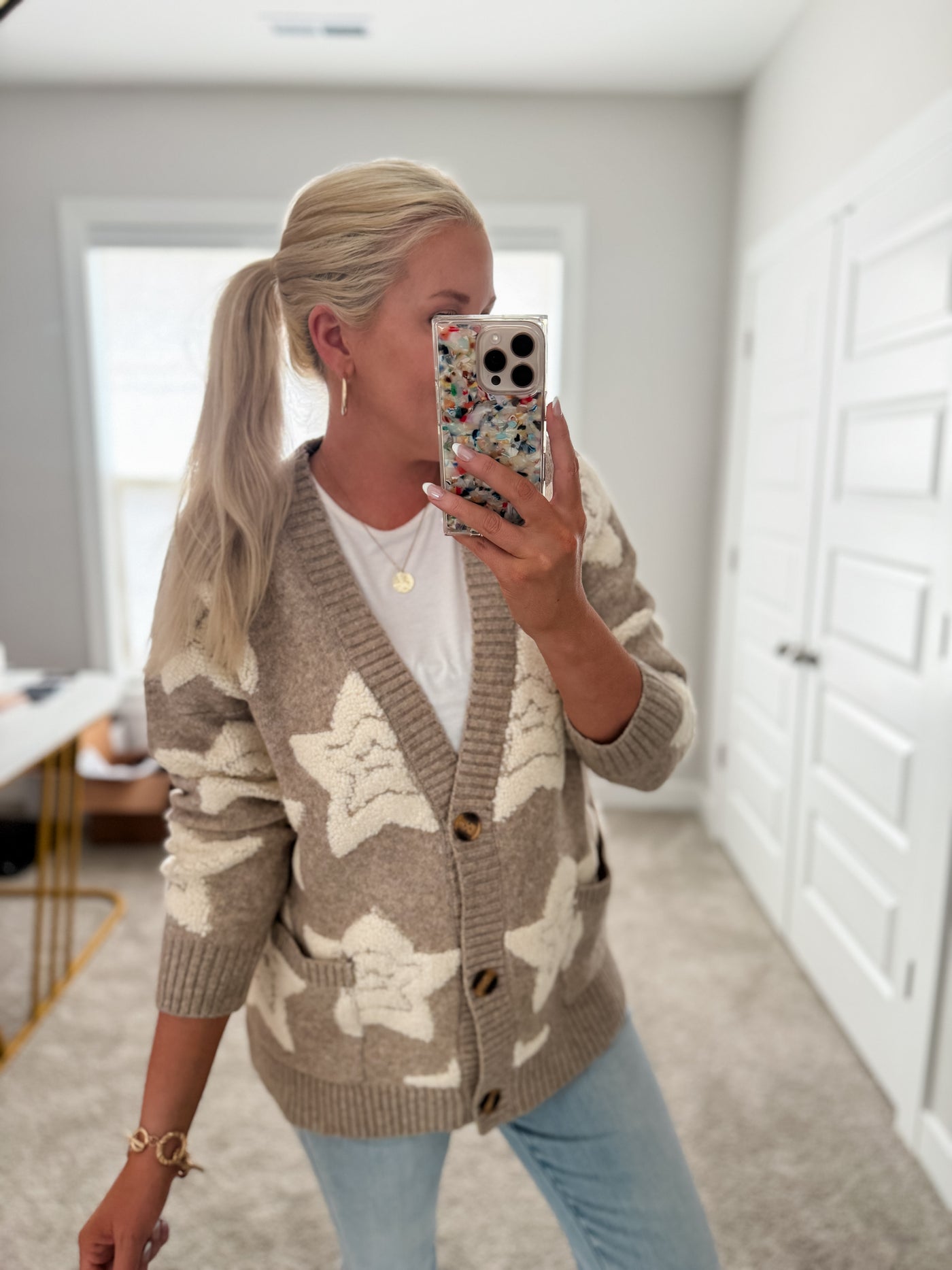 Starlight Cozy Knit Cardigan