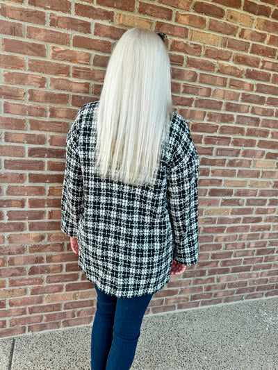 Plaid Perfection Blazer