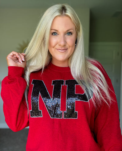 NP Varsity Glow Crewneck