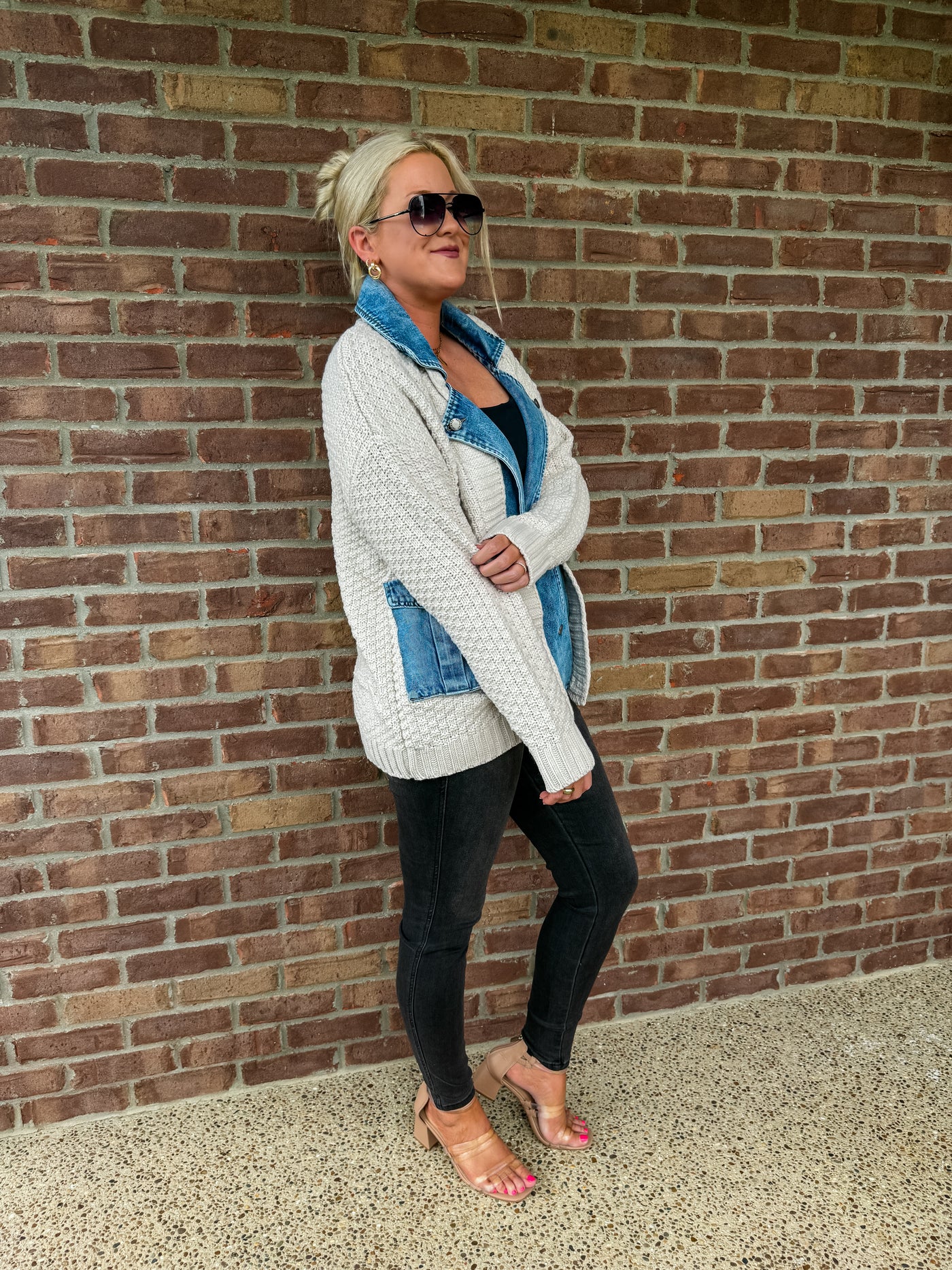 The Camden Knit + Denim Jacket
