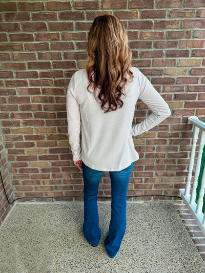 Harbor Knit Buttoned Top