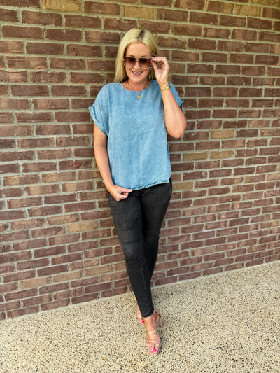 The Indigo Air Top