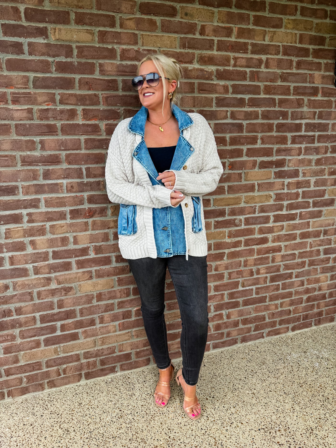 The Camden Knit + Denim Jacket