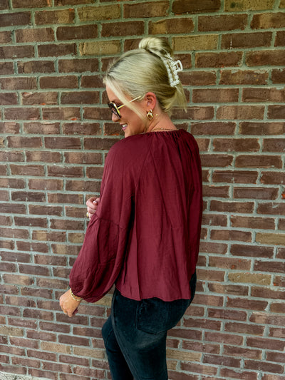 Autumn Drift Blouse