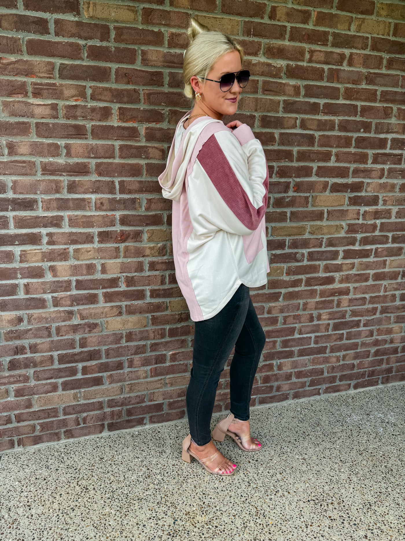 Sunday Color Block Pullover