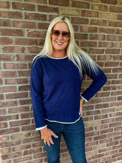 The Coastal Stripe Sweater