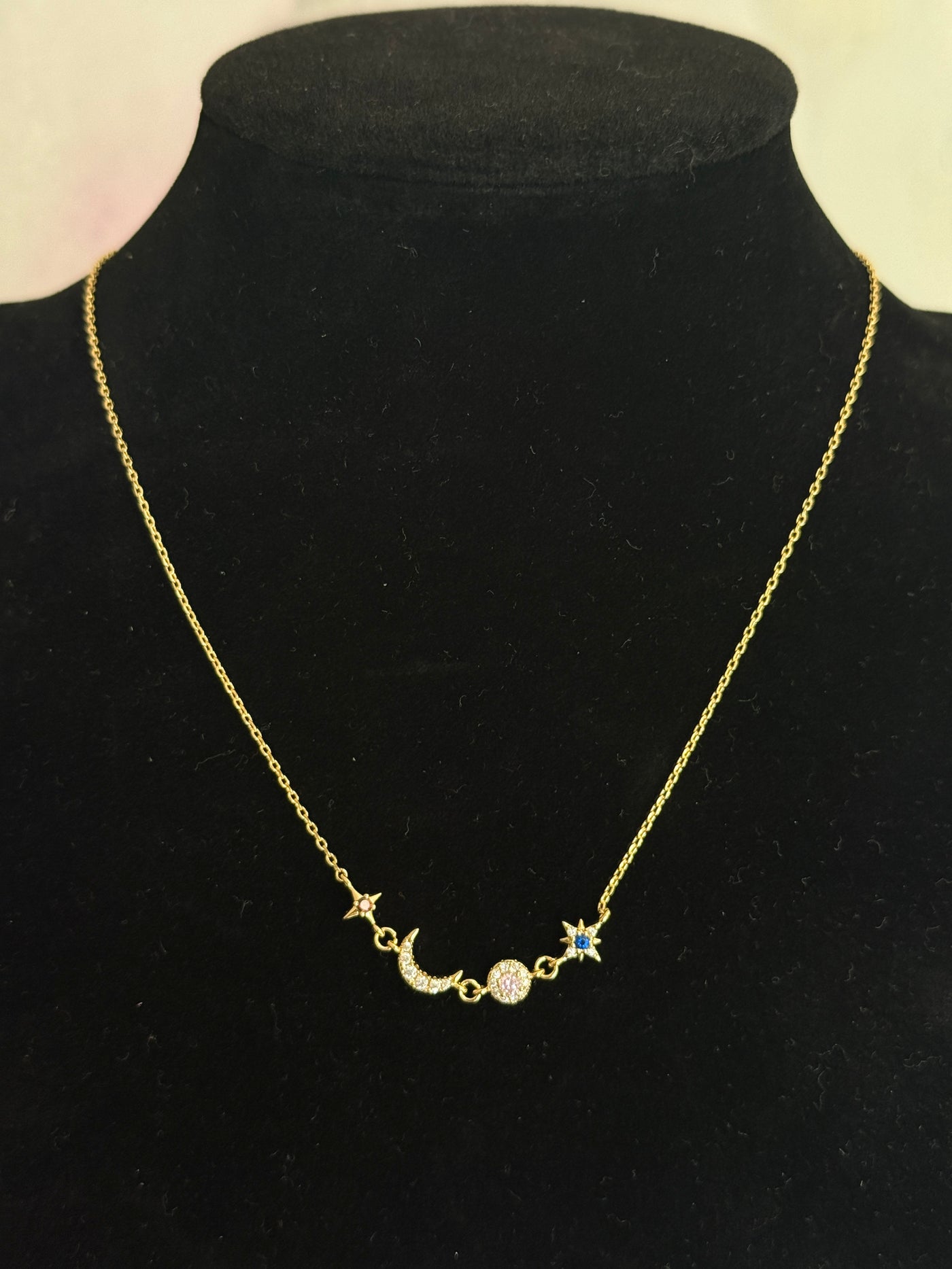 Golden Galaxy Necklace