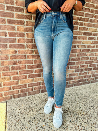 The Alicia Skinny Jean - Judy Blue High-Waisted Tummy Control Jeans