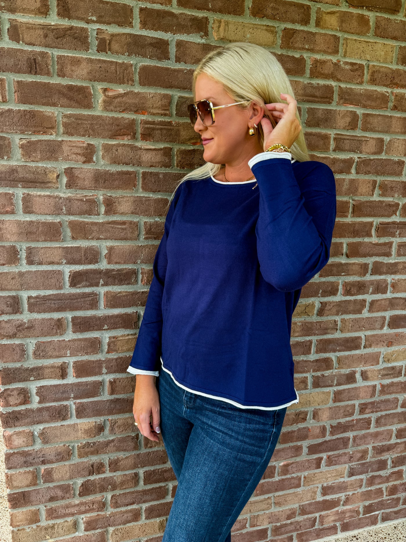 The Coastal Stripe Sweater