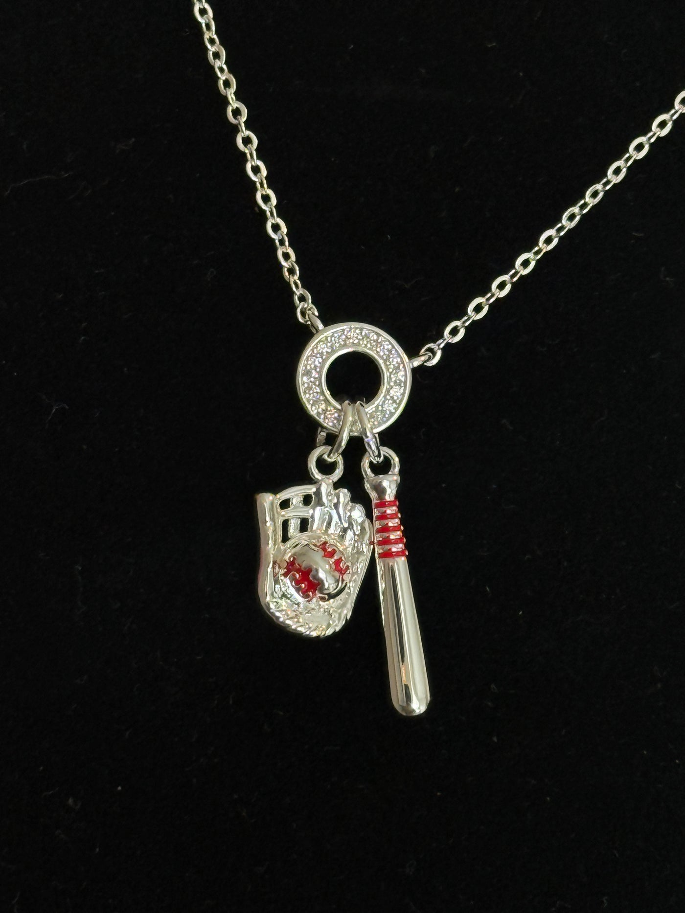 Home Run Charm Necklace