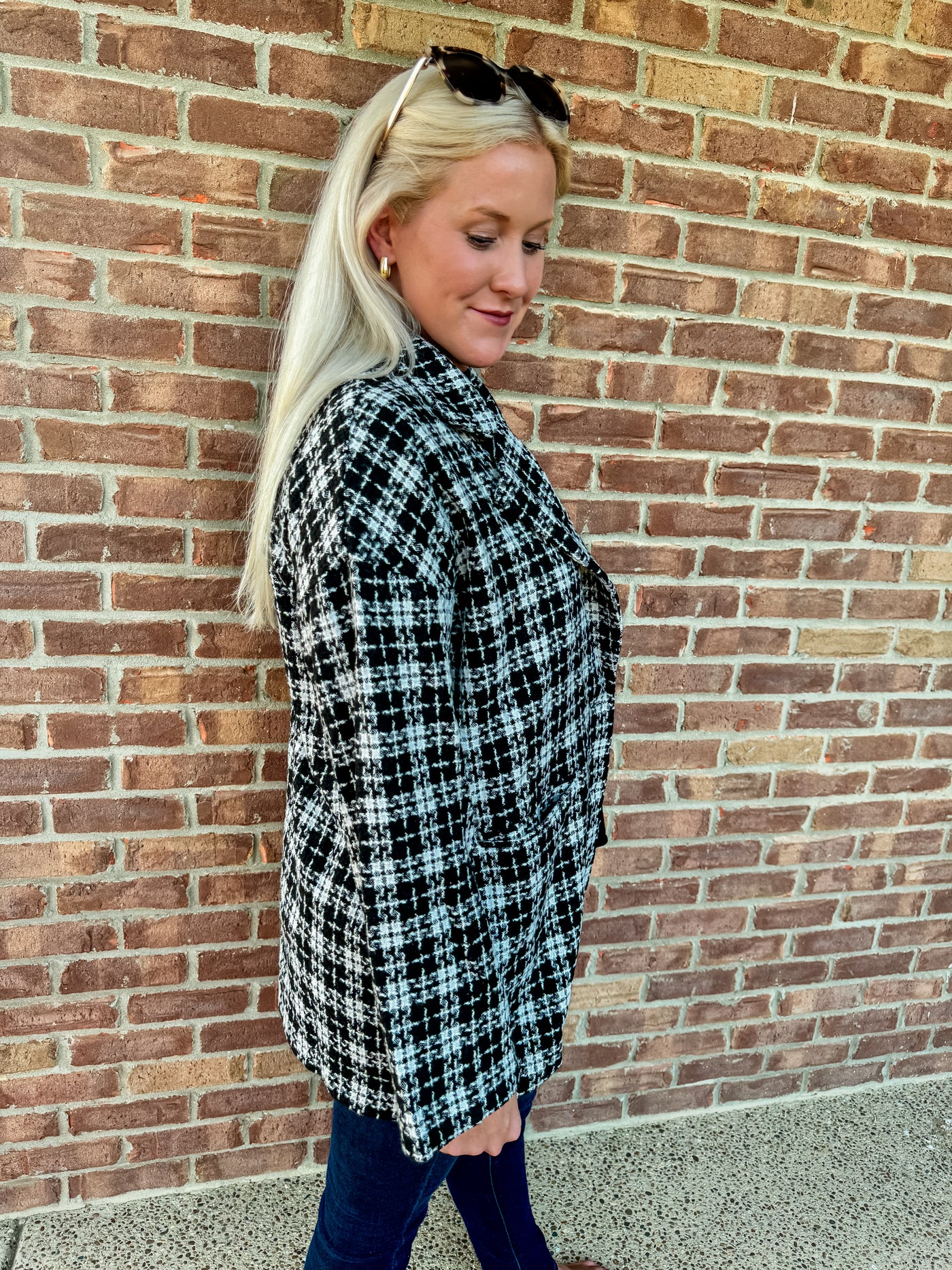 Plaid Perfection Blazer