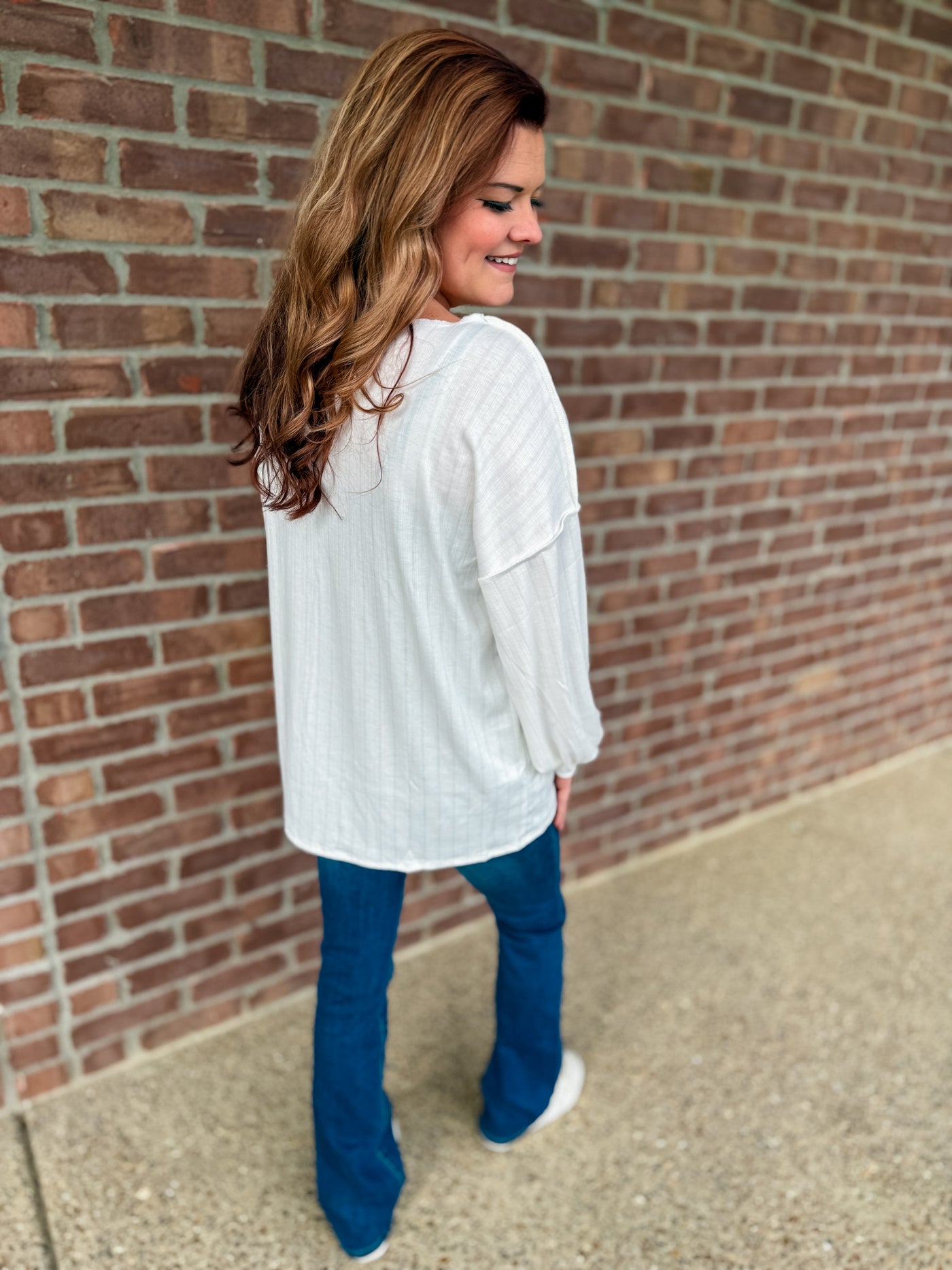 Shoreline Chic V-Neck