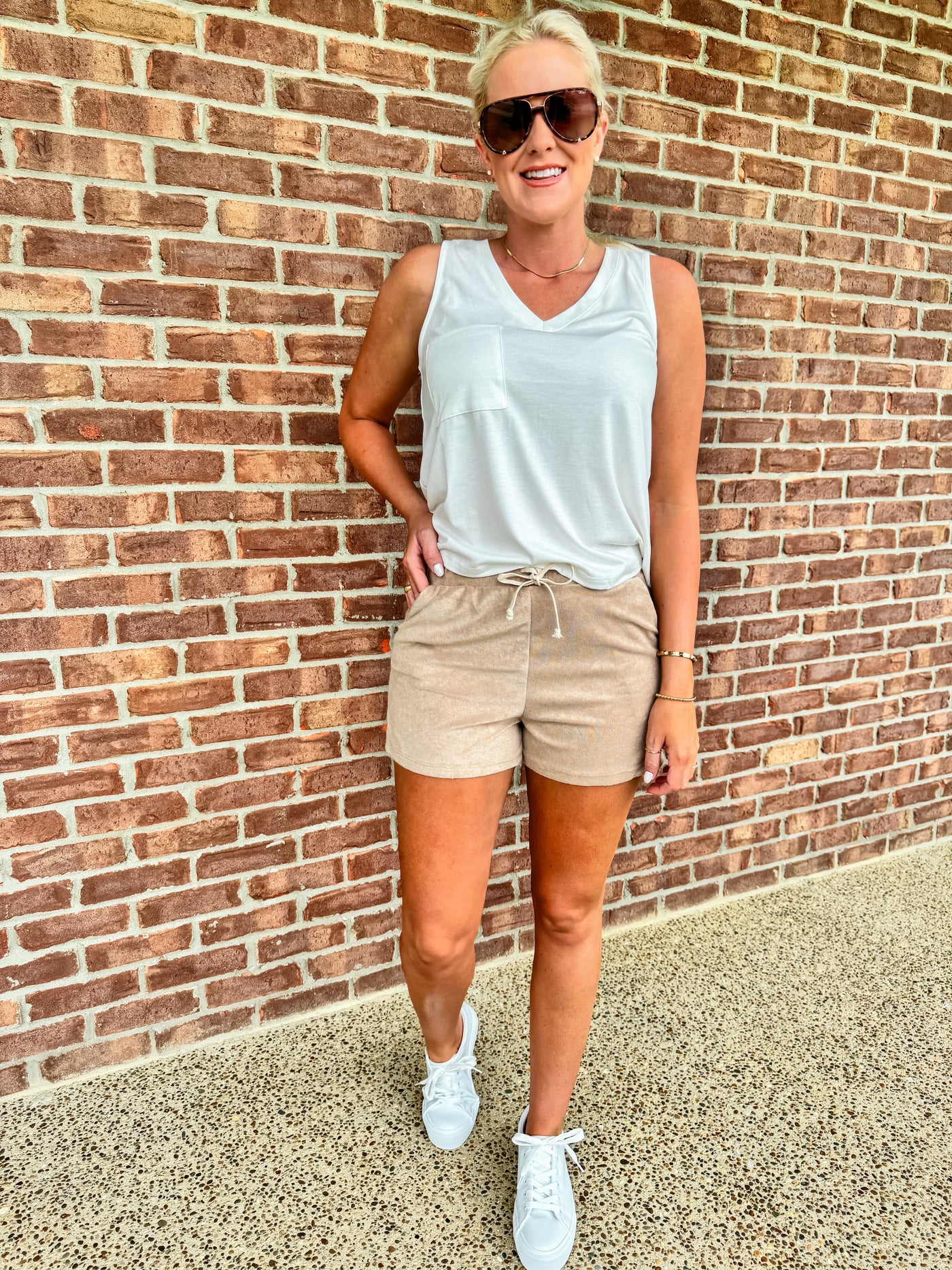 Sandstone Taupe Shorts