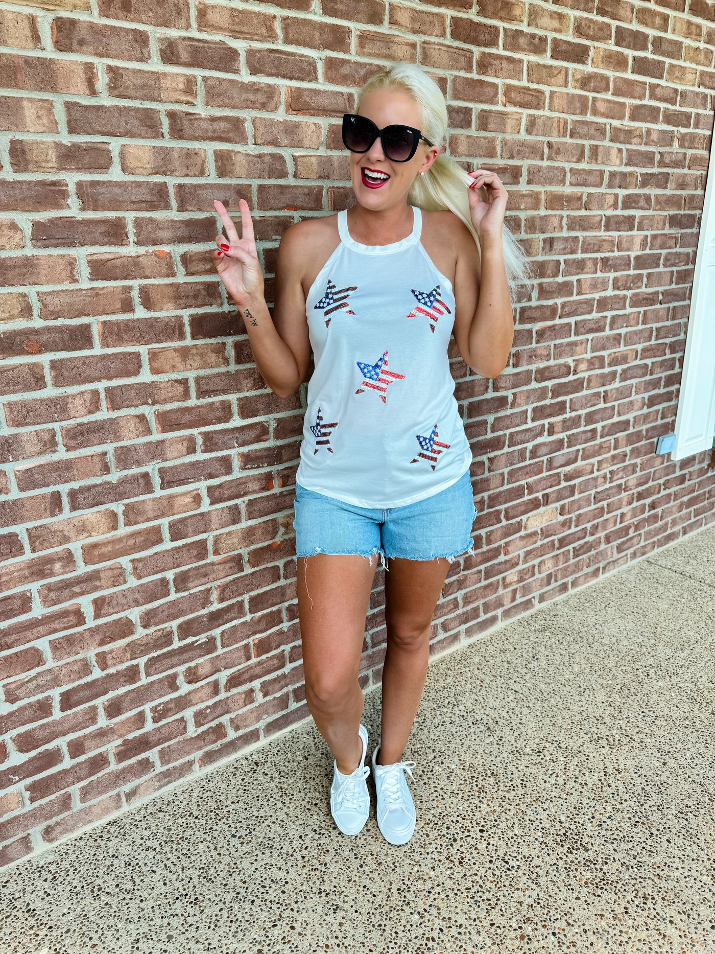 Patriotic Sparkle Tank