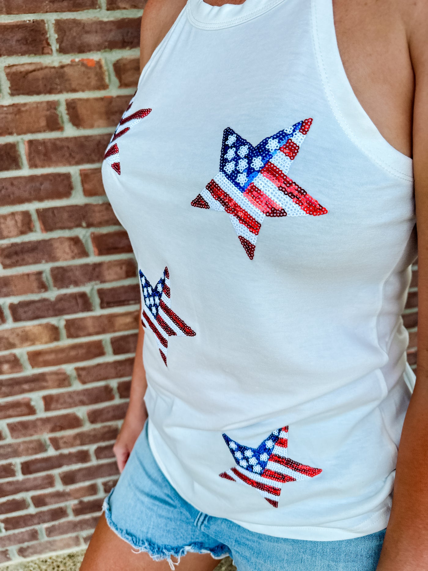 Patriotic Sparkle Tank