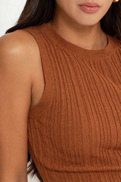 Whisper Knit Ribbed Tank