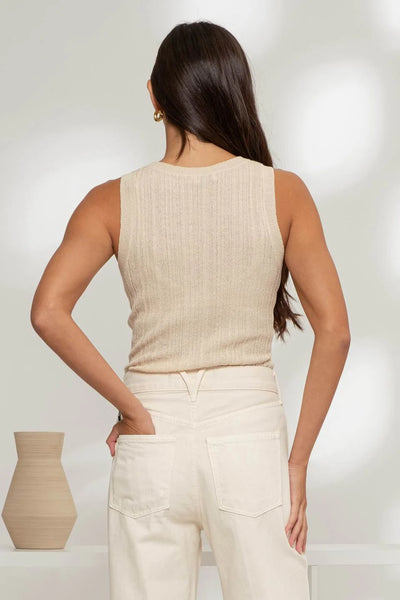 Whisper Knit Ribbed Tank