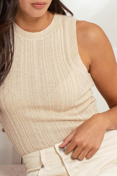 Whisper Knit Ribbed Tank