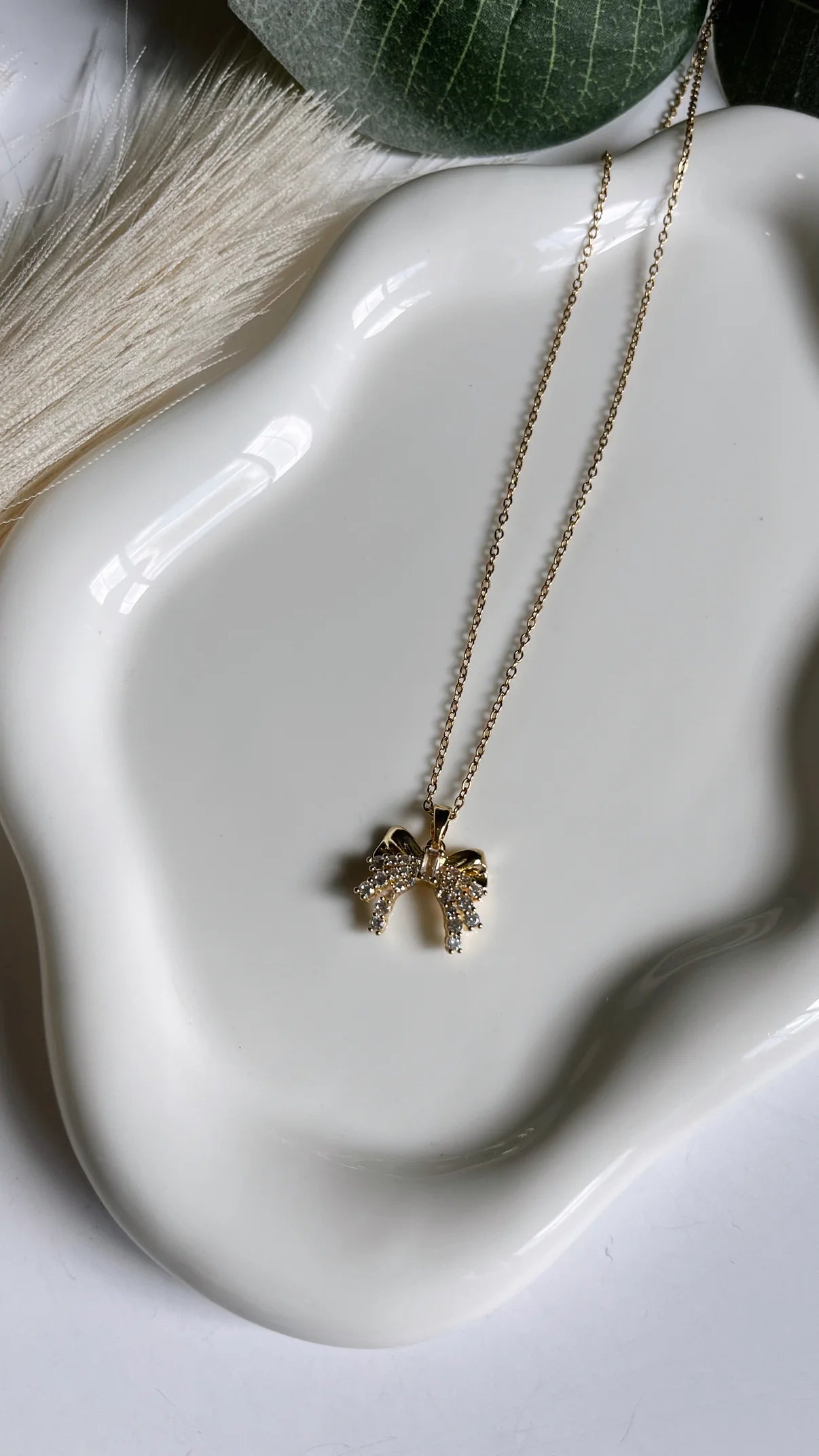 Samantha Bow Necklace