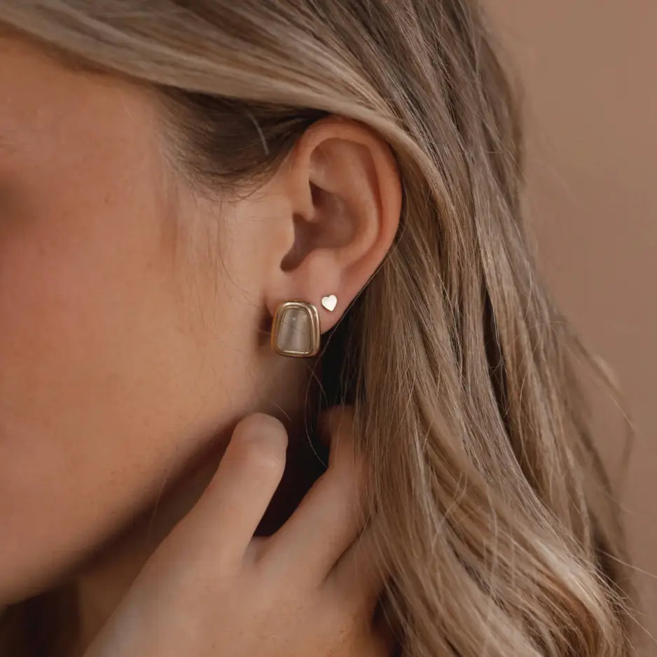 Courage + A Soft Heart Earring Set