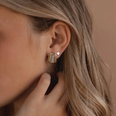 Courage + A Soft Heart Earring Set