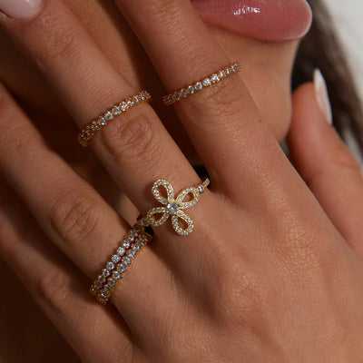 Chantel Flower Ring