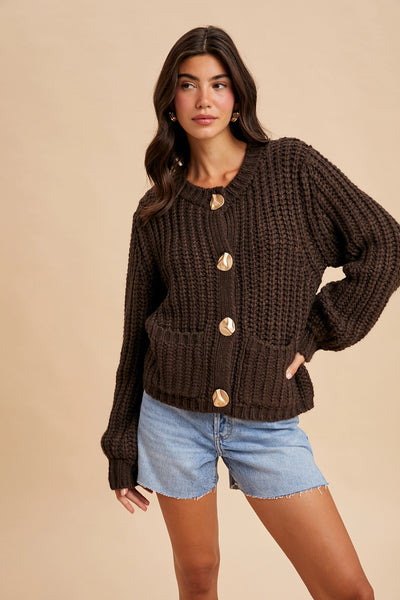 The Chestnut Knit Cardigan