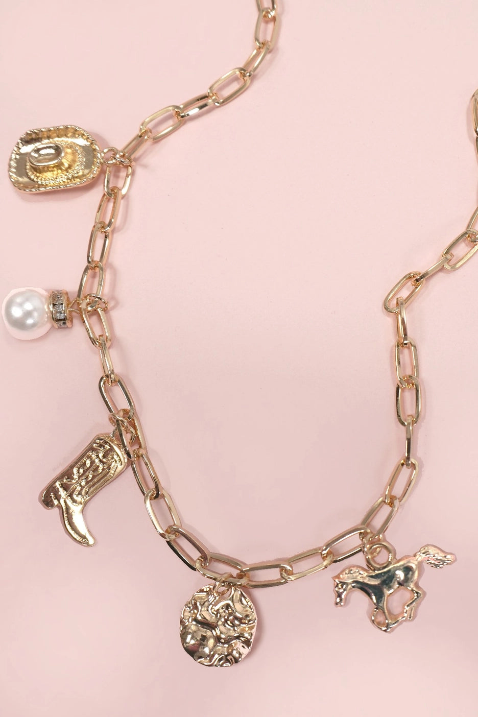 Wild Spirit Western Charm Necklace