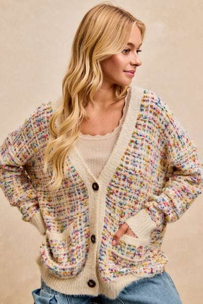 Cozy Confetti Cardigan