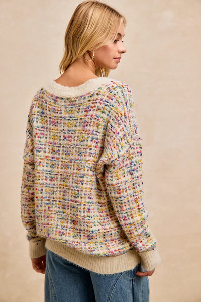 Cozy Confetti Cardigan