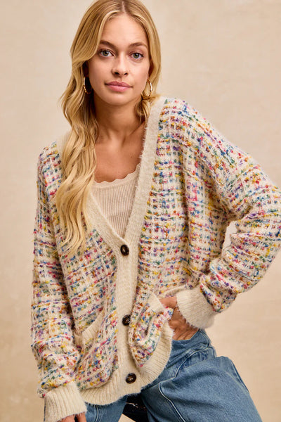 Cozy Confetti Cardigan